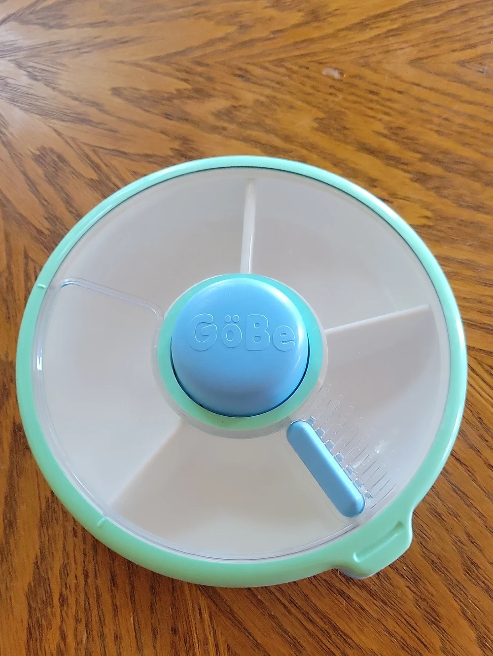 GöBe Mint & Light Blue snack organizer